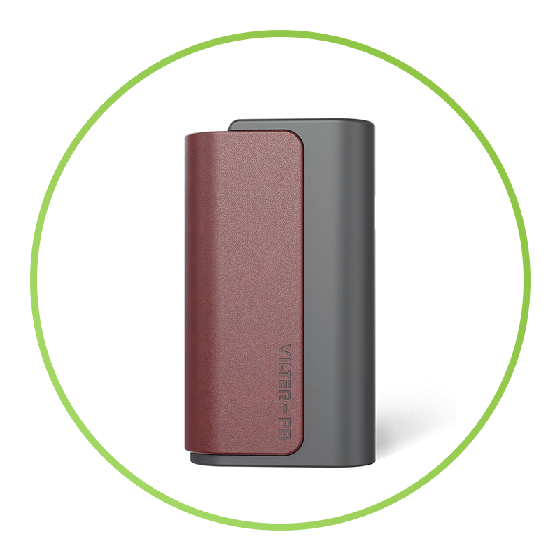power bank aspire vilter colore rosso date red