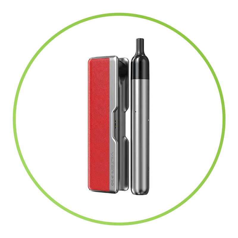 Kit Aspire Vilter Pro + Power Bank space grey red